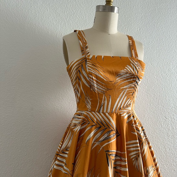 NWT Sunny palm print midi dress - Picture 9 of 9